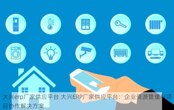 大兴erp厂家供应平台 大兴ERP厂家供应平台：企业资源管理与项目协作解决方案