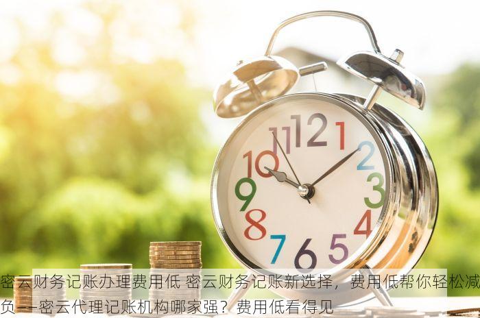 密云财务记账办理费用低 密云财务记账新选择，费用低帮你轻松减负——密云代理记账机构哪家强？费用低看得见