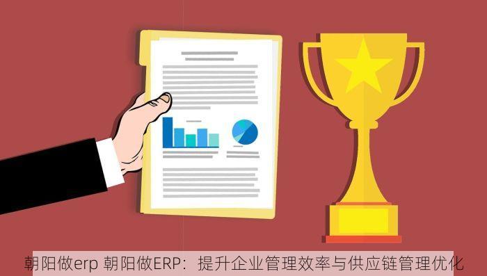 朝阳做erp 朝阳做ERP：提升企业管理效率与供应链管理优化