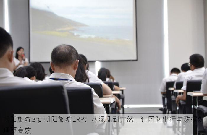 朝阳旅游erp 朝阳旅游ERP：从混乱到井然，让团队出行与数据处理更高效