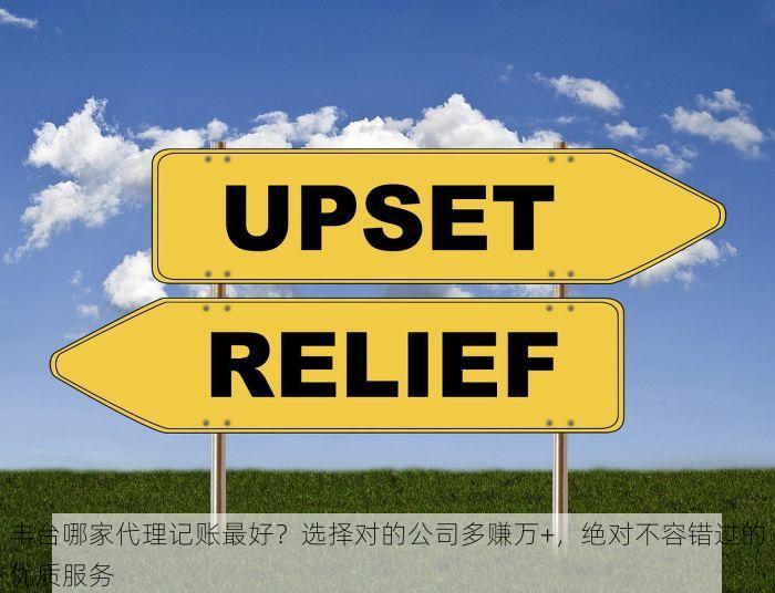 丰台哪家代理记账最好？选择对的公司多赚万+，绝对不容错过的优质服务