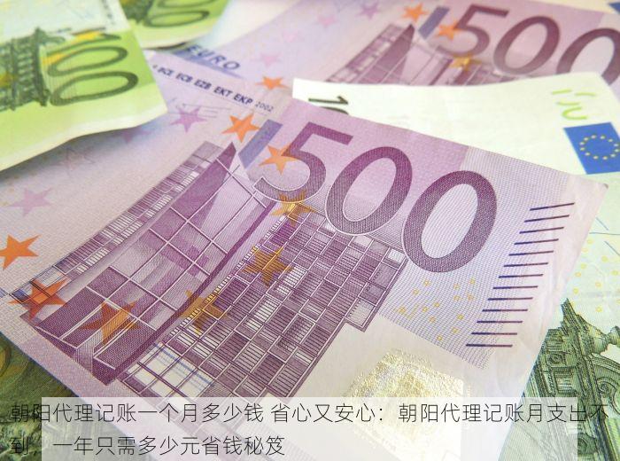 朝阳代理记账一个月多少钱 省心又安心：朝阳代理记账月支出不到，一年只需多少元省钱秘笈