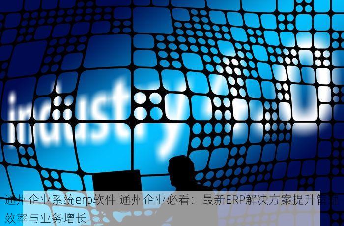 通州企业系统erp软件 通州企业必看：最新ERP解决方案提升管理效率与业务增长