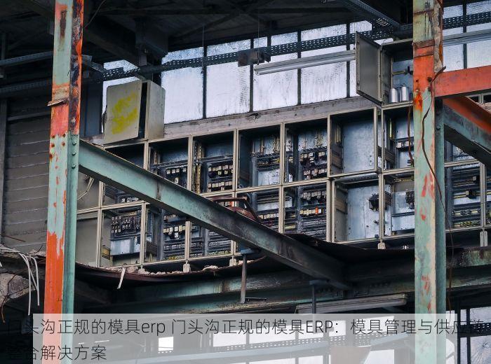 门头沟正规的模具erp 门头沟正规的模具ERP：模具管理与供应链整合解决方案