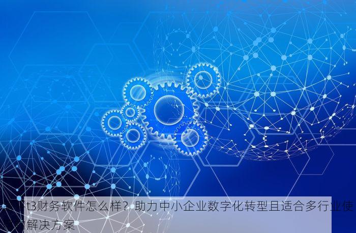 昌平t3财务软件怎么样？助力中小企业数字化转型且适合多行业使用的解决方案