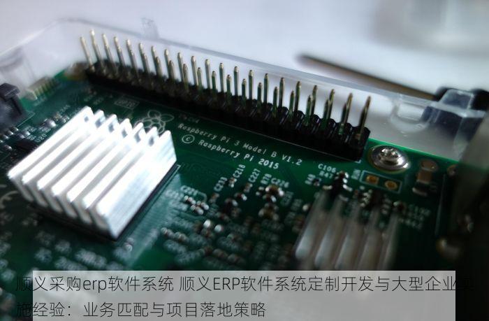 顺义采购erp软件系统 顺义ERP软件系统定制开发与大型企业实施经验：业务匹配与项目落地策略