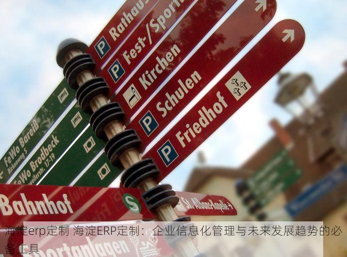 海淀erp定制 海淀ERP定制：企业信息化管理与未来发展趋势的必备工具
