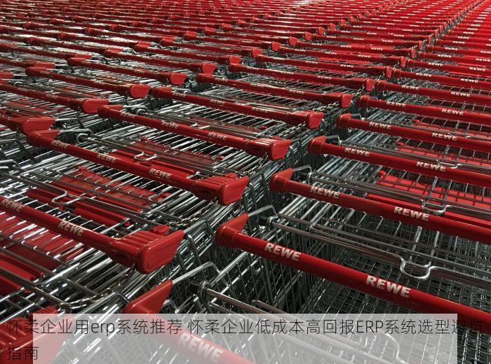 怀柔企业用erp系统推荐 怀柔企业低成本高回报ERP系统选型避坑指南