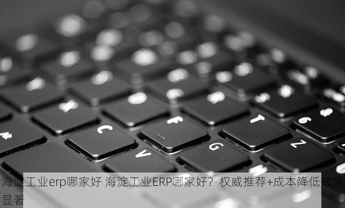 海淀工业erp哪家好 海淀工业ERP哪家好？权威推荐+成本降低效果显著