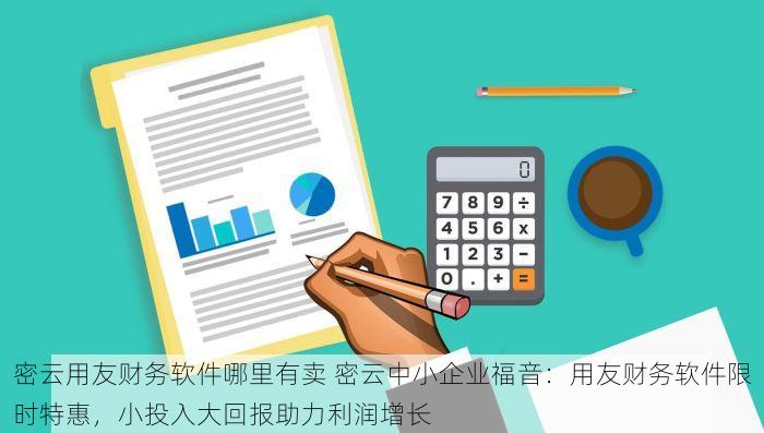 密云用友财务软件哪里有卖 密云中小企业福音：用友财务软件限时特惠，小投入大回报助力利润增长