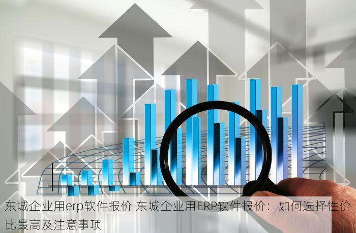 东城企业用erp软件报价 东城企业用ERP软件报价：如何选择性价比最高及注意事项