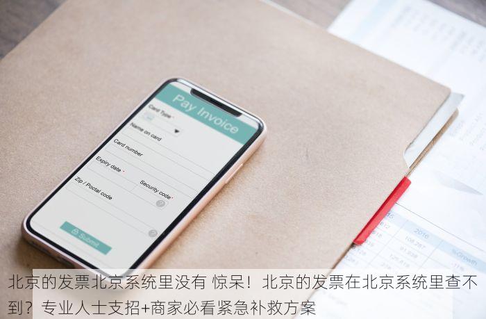 北京的发票北京系统里没有 惊呆！北京的发票在北京系统里查不到？专业人士支招+商家必看紧急补救方案