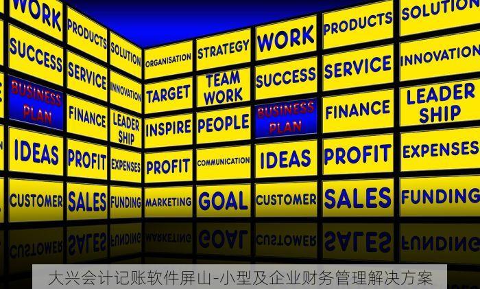 大兴会计记账软件屏山-小型及企业财务管理解决方案