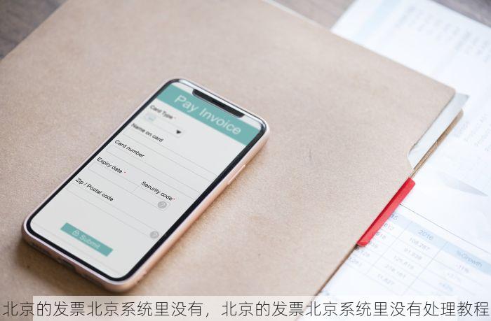 北京的发票北京系统里没有，北京的发票北京系统里没有处理教程
