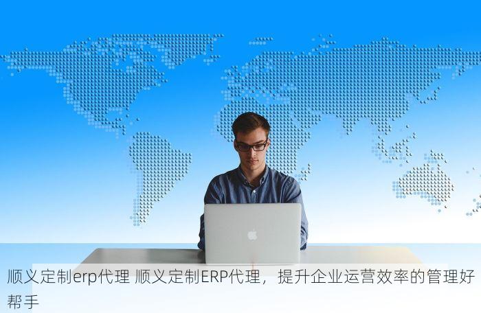 顺义定制erp代理 顺义定制ERP代理，提升企业运营效率的管理好帮手