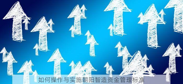 如何操作与实施朝阳智造资金管理标准