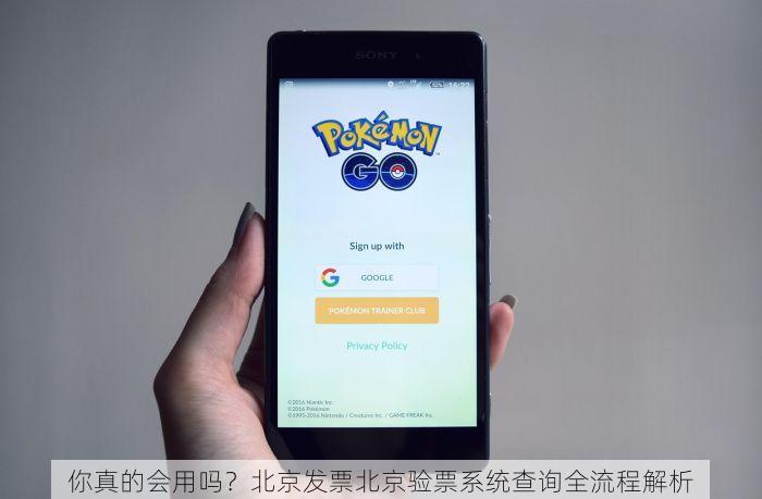 你真的会用吗？北京发票北京验票系统查询全流程解析