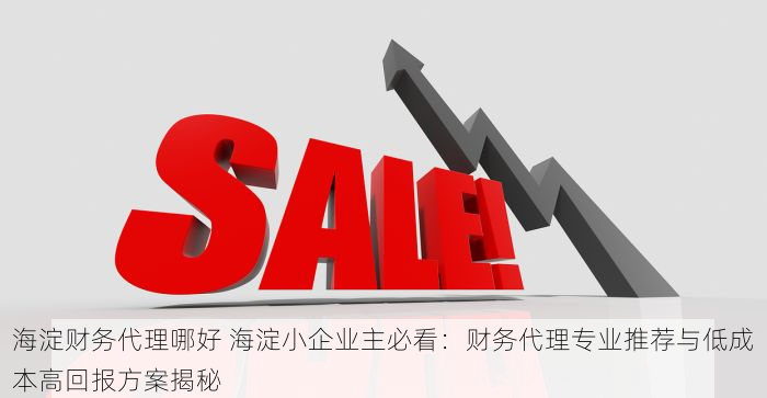 海淀财务代理哪好 海淀小企业主必看：财务代理专业推荐与低成本高回报方案揭秘