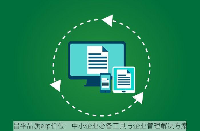 昌平品质erp价位：中小企业必备工具与企业管理解决方案
