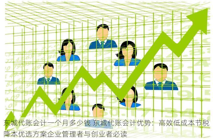 东城代账会计一个月多少钱 东城代账会计优势：高效低成本节税降本优选方案企业管理者与创业者必读