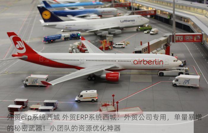 外贸erp系统西城 外贸ERP系统西城：外贸公司专用，单量暴增的秘密武器！小团队的资源优化神器
