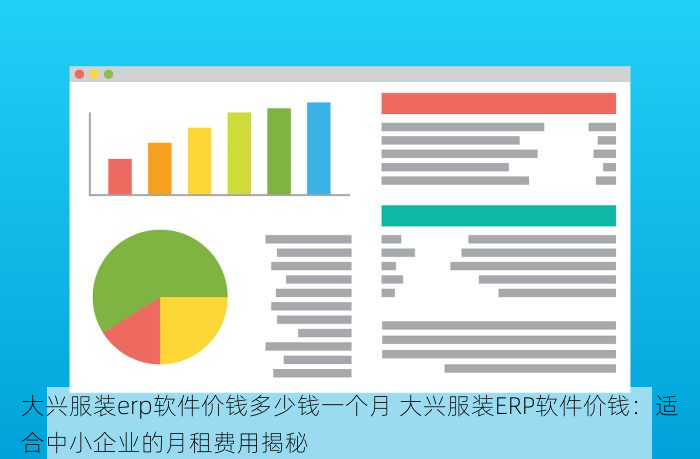 大兴服装erp软件价钱多少钱一个月 大兴服装ERP软件价钱：适合中小企业的月租费用揭秘