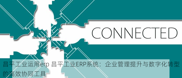昌平工业运用erp 昌平工业ERP系统：企业管理提升与数字化转型的高效协同工具