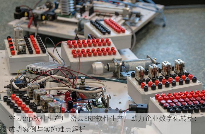 密云erp软件生产厂 密云ERP软件生产厂助力企业数字化转型：成功案例与实施难点解析