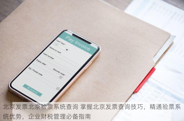 北京发票北京验票系统查询 掌握北京发票查询技巧，精通验票系统优势，企业财税管理必备指南
