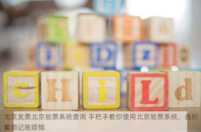 北京发票北京验票系统查询 手把手教你使用北京验票系统，告别繁琐记账烦恼