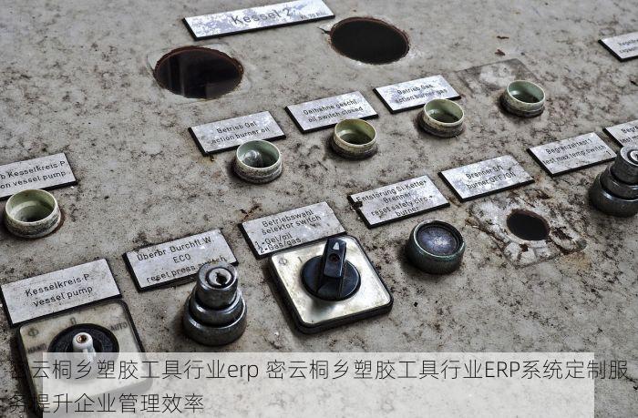 密云桐乡塑胶工具行业erp 密云桐乡塑胶工具行业ERP系统定制服务提升企业管理效率