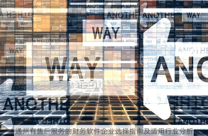 通州有售后服务的财务软件企业选择指南及适用行业分析