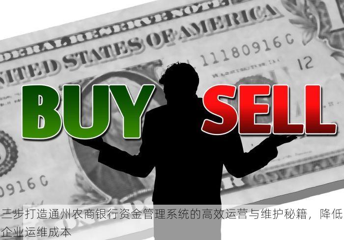 三步打造通州农商银行资金管理系统的高效运营与维护秘籍，降低企业运维成本