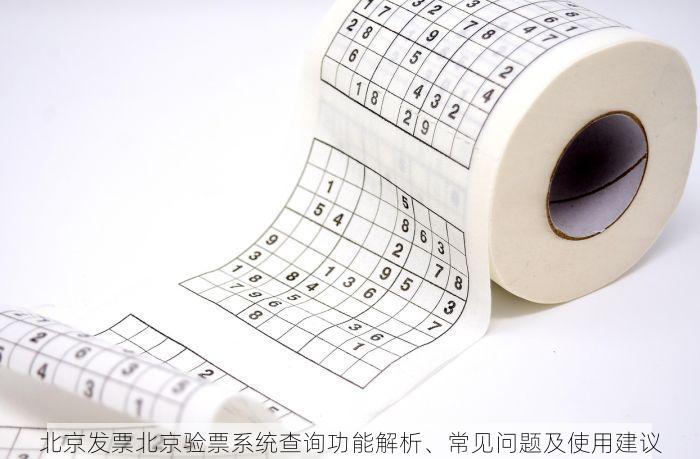 北京发票北京验票系统查询功能解析、常见问题及使用建议