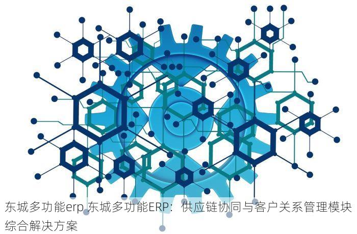 东城多功能erp 东城多功能ERP：供应链协同与客户关系管理模块综合解决方案