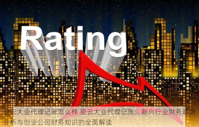密云大业代理记账怎么样 密云大业代理记账：新兴行业财务趋势分析与创业公司财务知识的全面解读