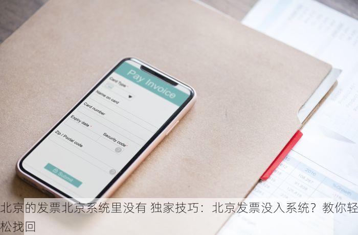 北京的发票北京系统里没有 独家技巧：北京发票没入系统？教你轻松找回