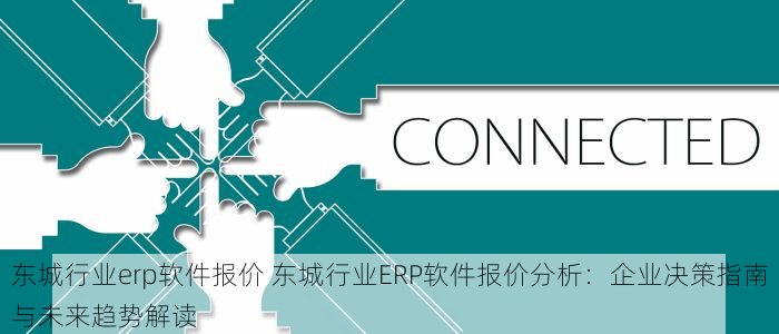 东城行业erp软件报价 东城行业ERP软件报价分析：企业决策指南与未来趋势解读