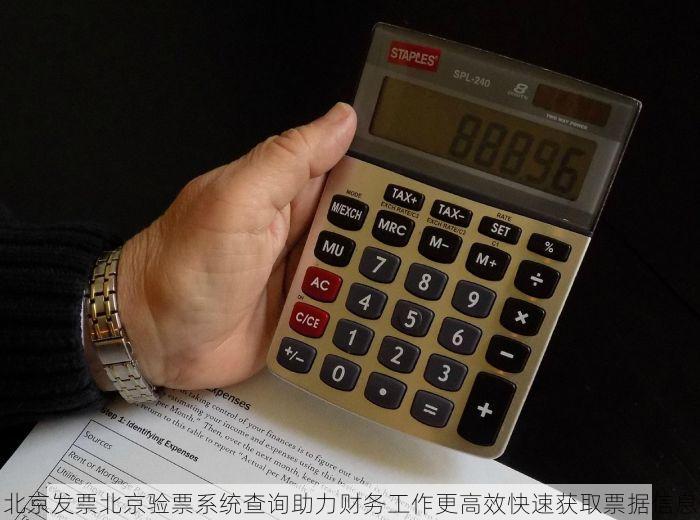 北京发票北京验票系统查询助力财务工作更高效快速获取票据信息