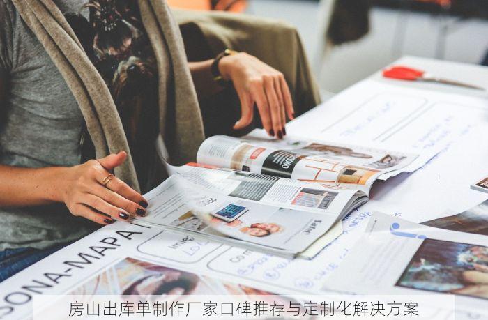 房山出库单制作厂家口碑推荐与定制化解决方案