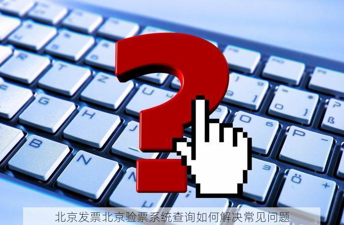 北京发票北京验票系统查询如何解决常见问题