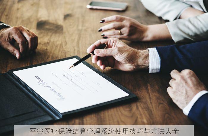 平谷医疗保险结算管理系统使用技巧与方法大全