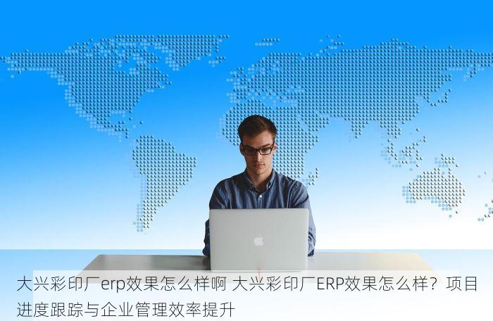 大兴彩印厂erp效果怎么样啊 大兴彩印厂ERP效果怎么样？项目进度跟踪与企业管理效率提升