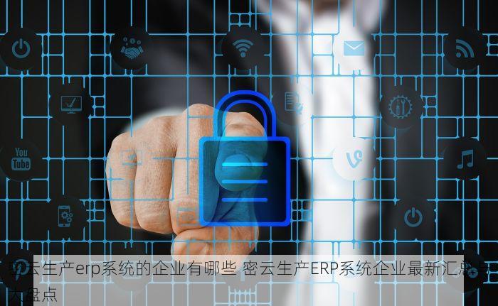 密云生产erp系统的企业有哪些 密云生产ERP系统企业最新汇总与大盘点