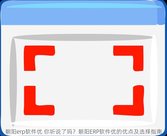 朝阳erp软件优 你听说了吗？朝阳ERP软件优的优点及选择指南