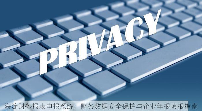 海淀财务报表申报系统：财务数据安全保护与企业年报填报指南