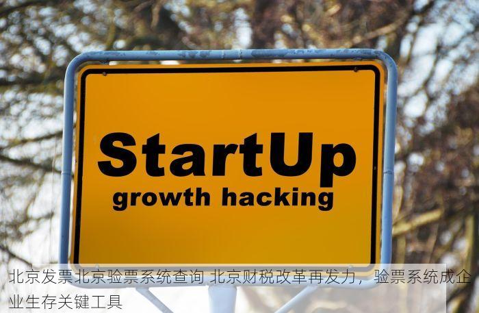 北京发票北京验票系统查询 北京财税改革再发力，验票系统成企业生存关键工具