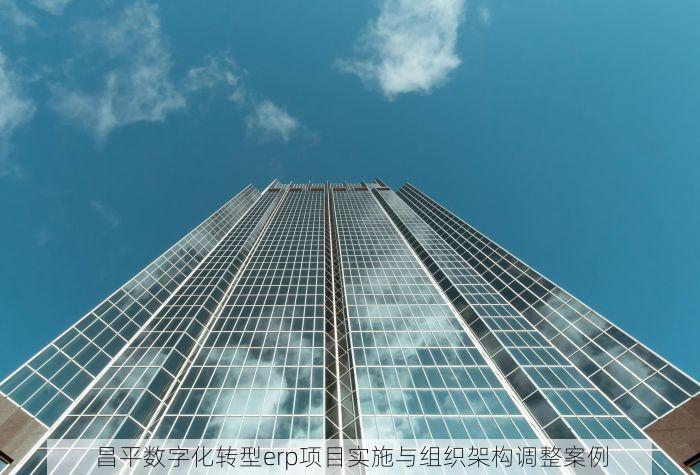 昌平数字化转型erp项目实施与组织架构调整案例