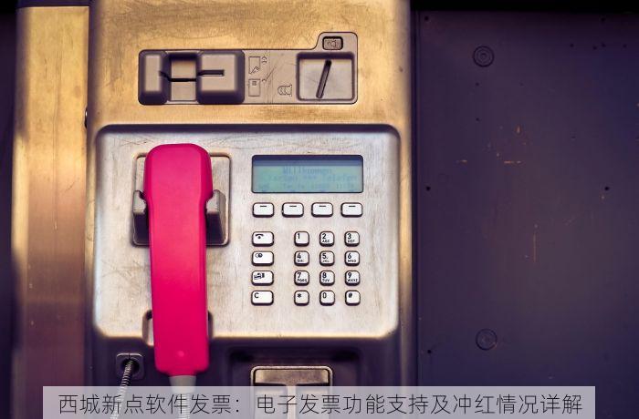 西城新点软件发票：电子发票功能支持及冲红情况详解