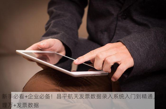 新手必看+企业必备！昌平航天发票数据录入系统入门到精通，管理万+发票数据